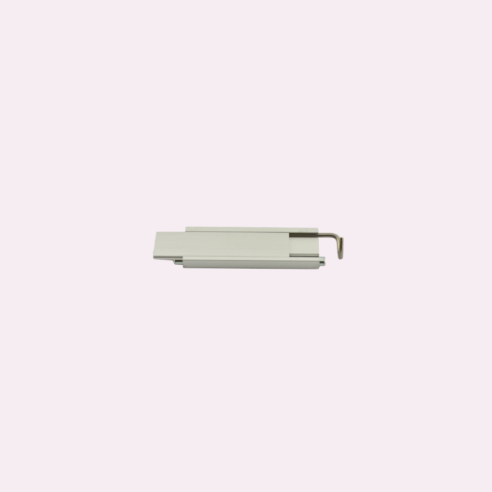 Aufnahmeprofil zu Marchi 84,5 mm, Alu farblos