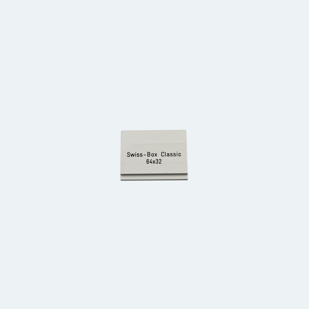 Werbeschild zu Swiss-Box 64 x 32 Pub, Alu