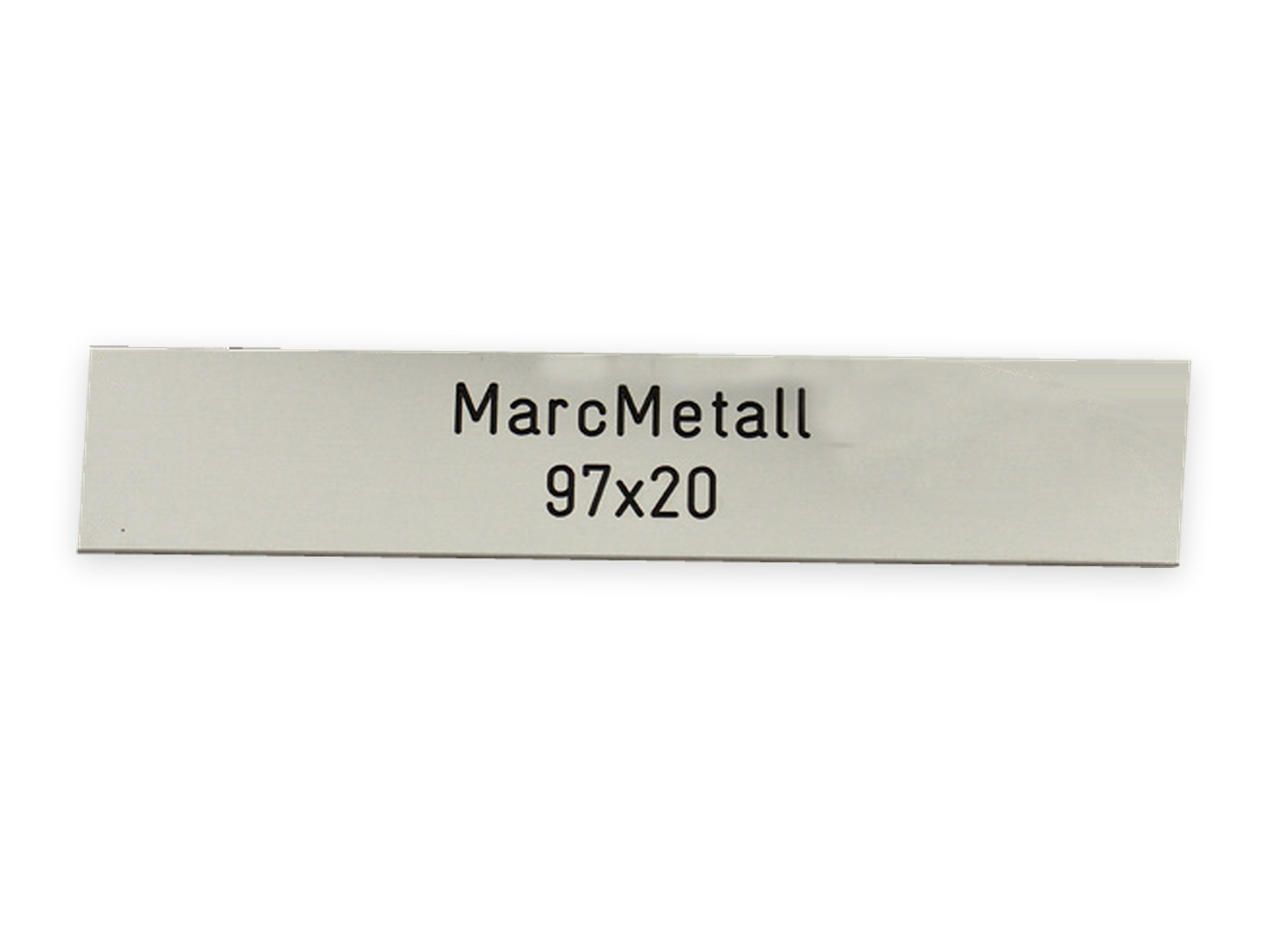 MARC-METAL 97 x 20 mm, Metallex-286 selbstklebend