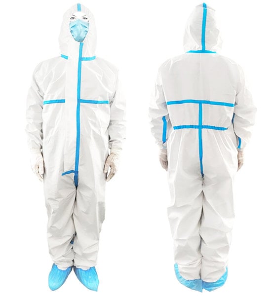 Medizinischer Overall Full-Body Schutzanzug