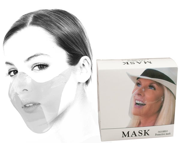 Techna Gesichtsschutzmaske | Transparent