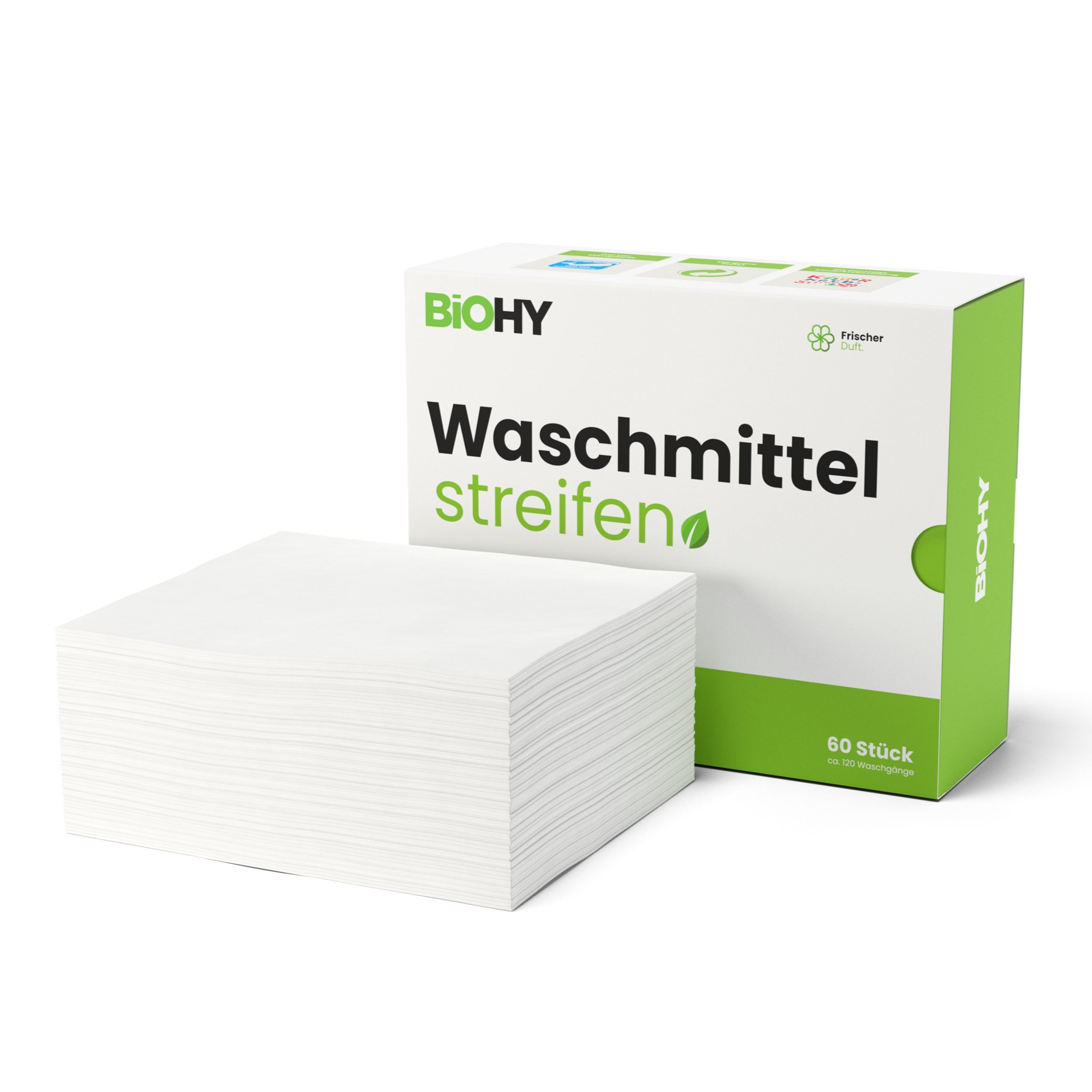 Biohy Waschmittelstreifen (60 Stück)