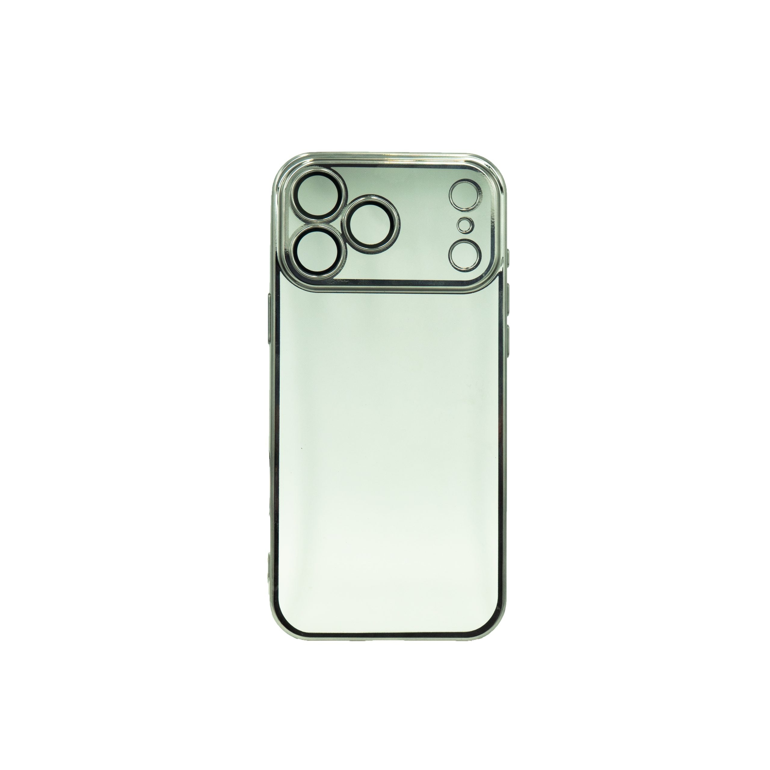 Handyhülle iPhone 17 mit Silberrahmen